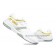 Yonex Strider Flow White Gold Chaussures de badminton